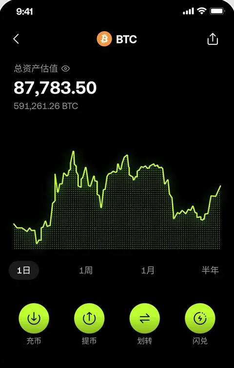 OKX アプリダウンロード画面